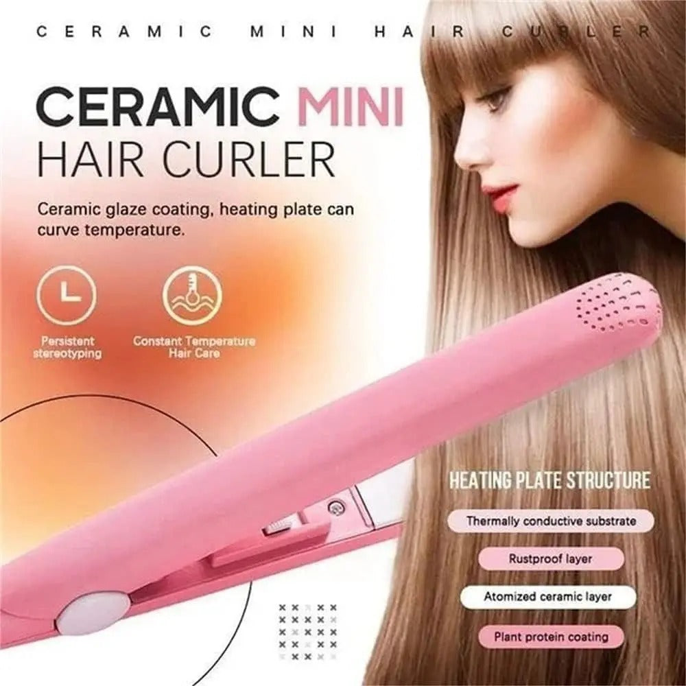 Portable 2 in 1 Hair Straightener